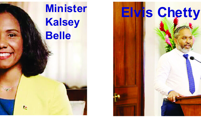 Should Elvis Chetty thank Minister Kalsey Belle?